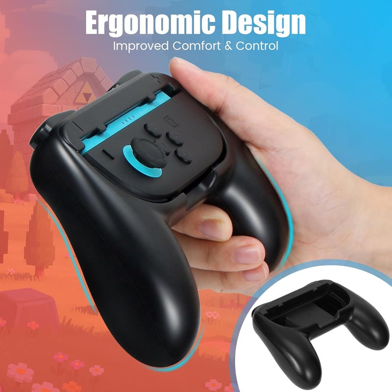 JoyHood Hand Grips for Switch 2, Hand Grip Handle Accessories Kit Compatible with Switch 2 Controller 2025 (4 Pack) - Image 5